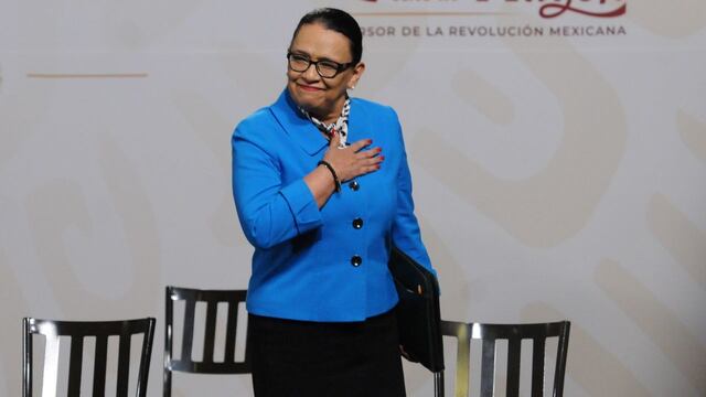 Rosa Icela Rodríguez, secretaria de Seguridad y Protección Ciudadana