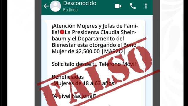 ¿Bono Mujer es una estafa? Si recibiste el mensaje por WhatsApp pon atención
