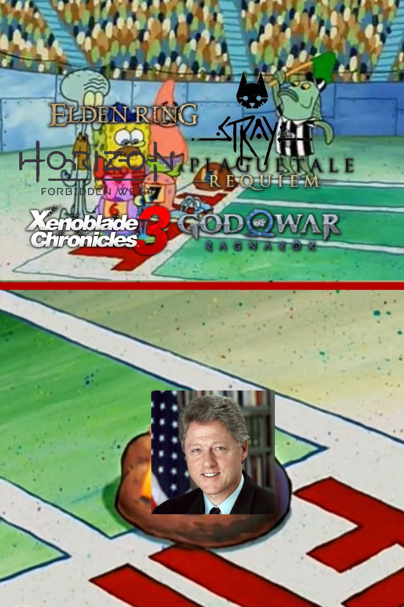 Memes de Bill Clinton y Elden Ring explotan tras The Game Awards 2022