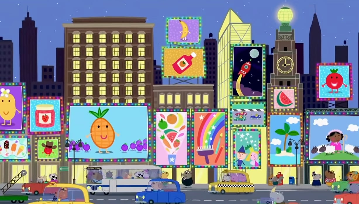 Peppa Pig por Día de la Bandera