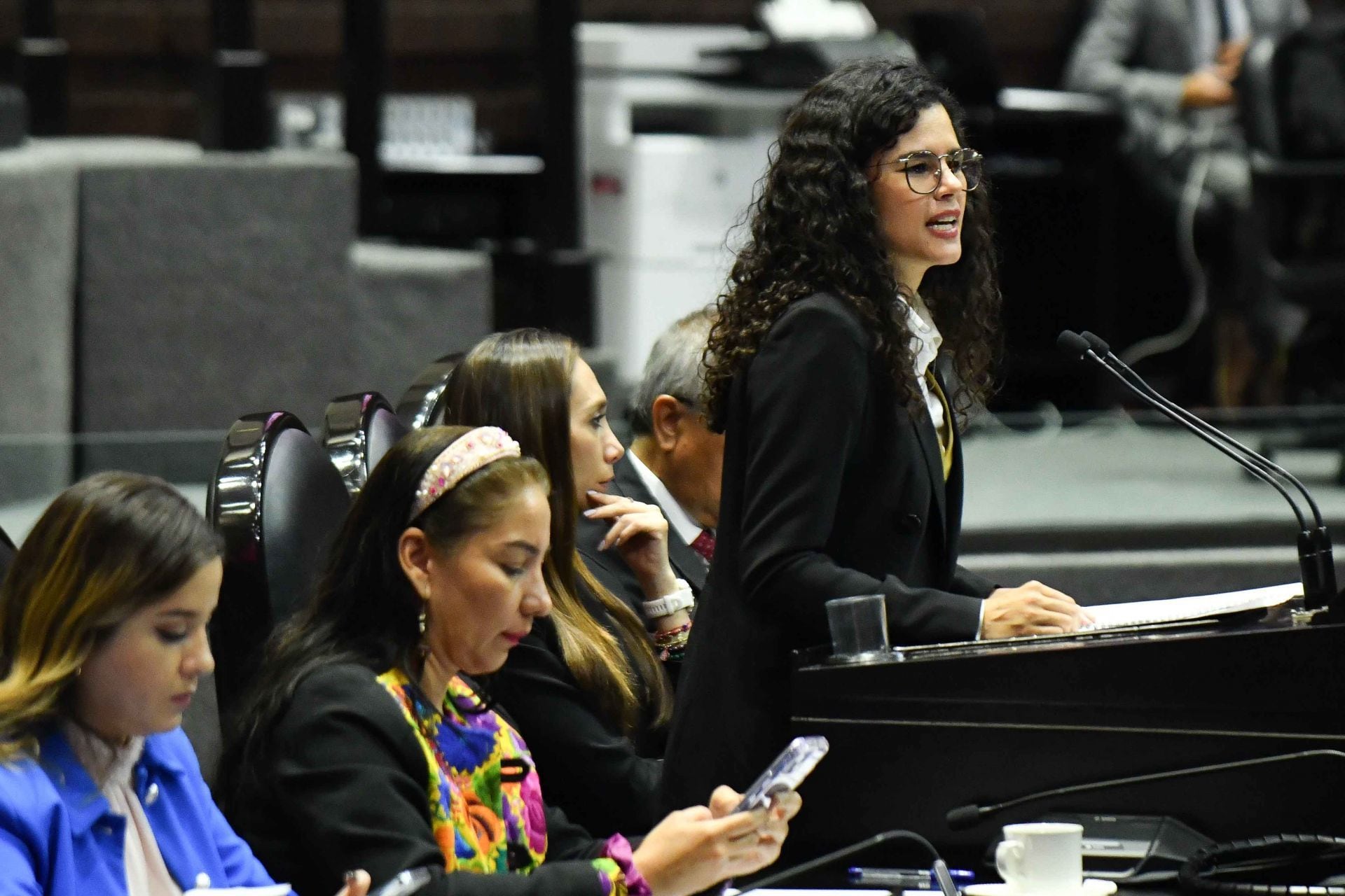 Así fue la comparecencia de Luisa María Alcalde en la Cámara de Diputados