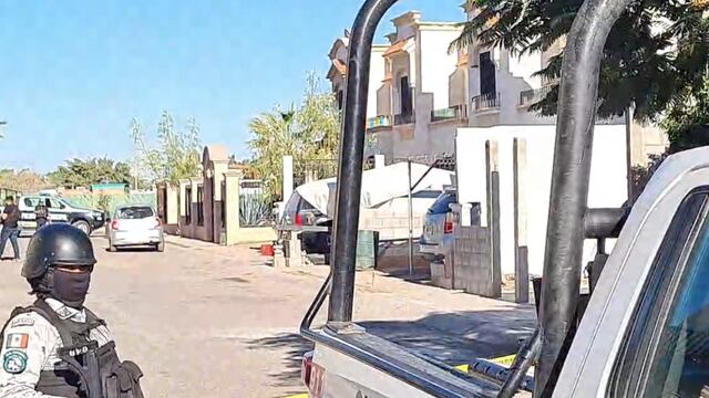Balacera en La Petrolera, en Guaymas, Sonora