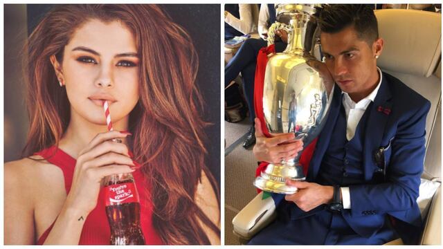 Selena Gomez y Cristiano Ronaldo