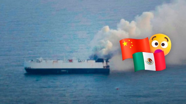 ¿Qué autos llevaba el buque que iba de China a México y se hundió en el Océano Pacífico? Esto sabemos