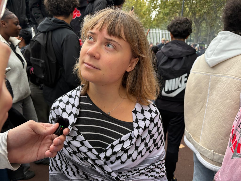 Greta Thunberg sorprende como jueza en una batalla de aura en Francia