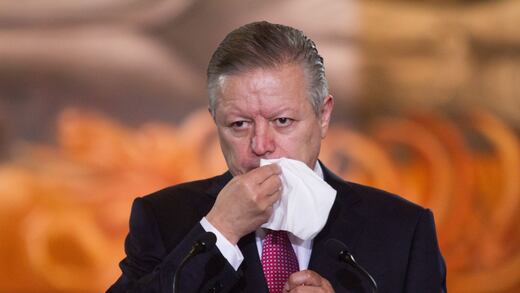 Arturo Zaldívar acude a Palacio Nacional