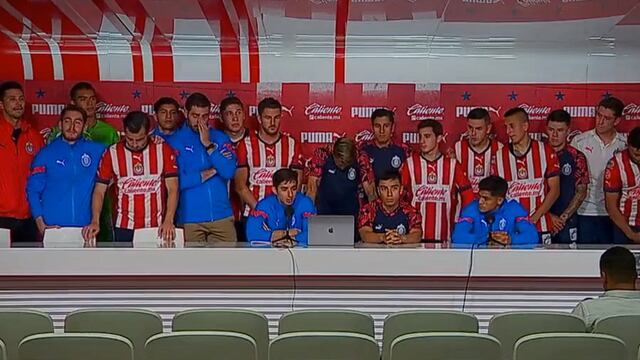 Chivas en conferencia de prensa