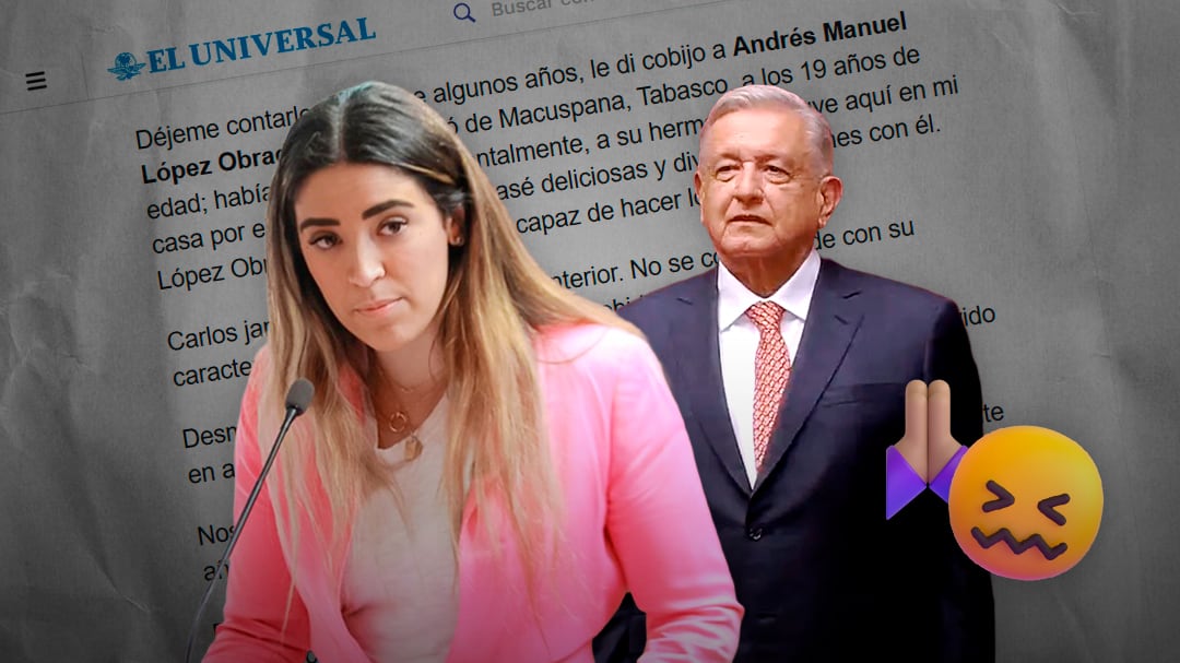 María Teresa Ealy se disculpa con AMLO y afirma hacerlo a nombre de El Universal