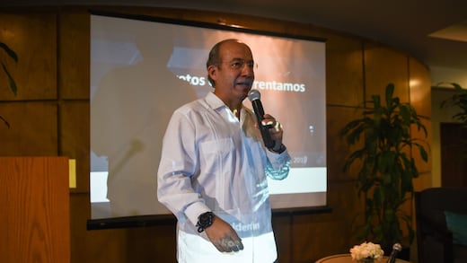 Felipe Calderón: No seremos felices en 2021 con polarización y odio