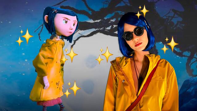 Victoria Justice se disfrazó de Coraline para Halloween