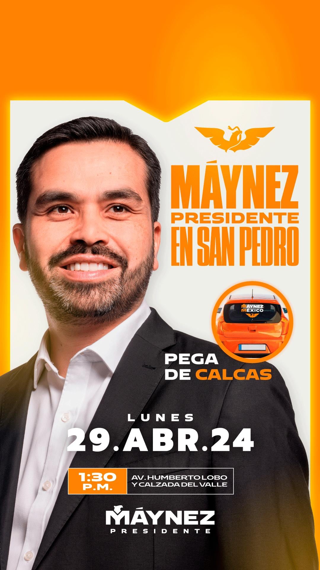 Agenda Jorge Álvarez Máynez 29 de abril