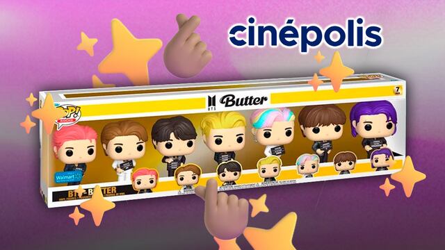 Funko Pop! de BTS en Cinépolis
