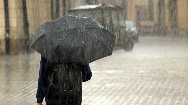 Lluvias con granizo