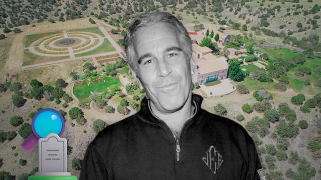 Investigan rancho vinculado a Jeffrey Epstein