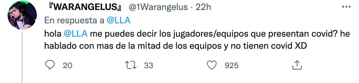 Contagio LLA League of Legends