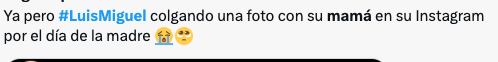 Reacciones por la foto de Luis Miguel y Marcela Basteri en el Día de las Madres