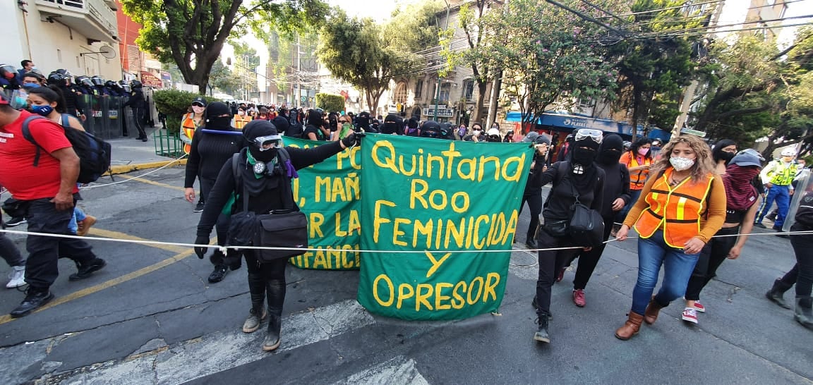 Protesta por Alexis en CDMX