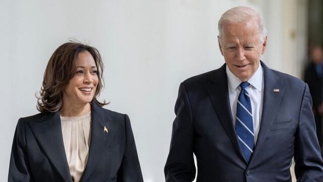 Kamala Harris y Joe Biden