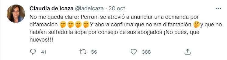 Claudia de Icaza opina sobre romance de Maite Perroni