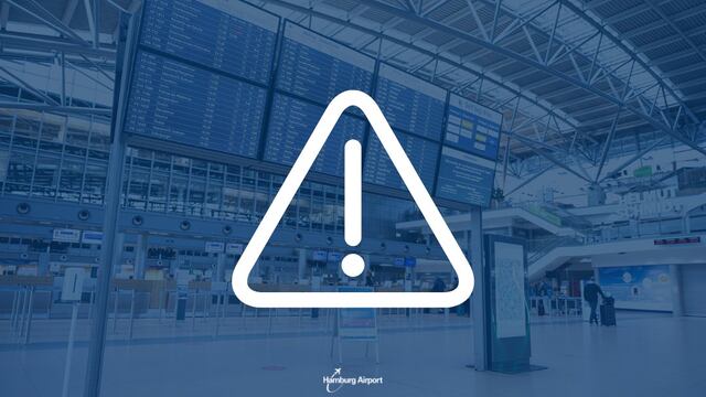 Aeropuerto de Hamburgo suspende vuelos