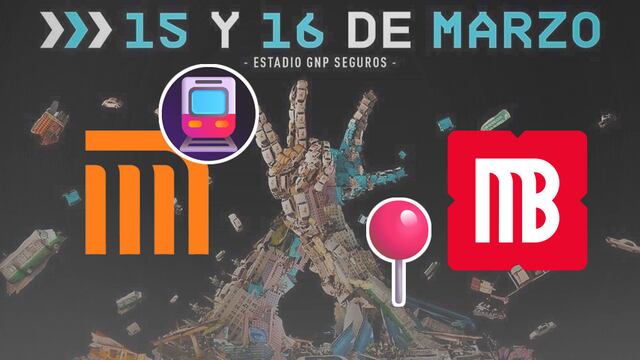 ¿Cómo llegar rápido al Estadio GNP Seguros? Ruta corta en Metro y Metrobús si vas al Vive Latino 2025