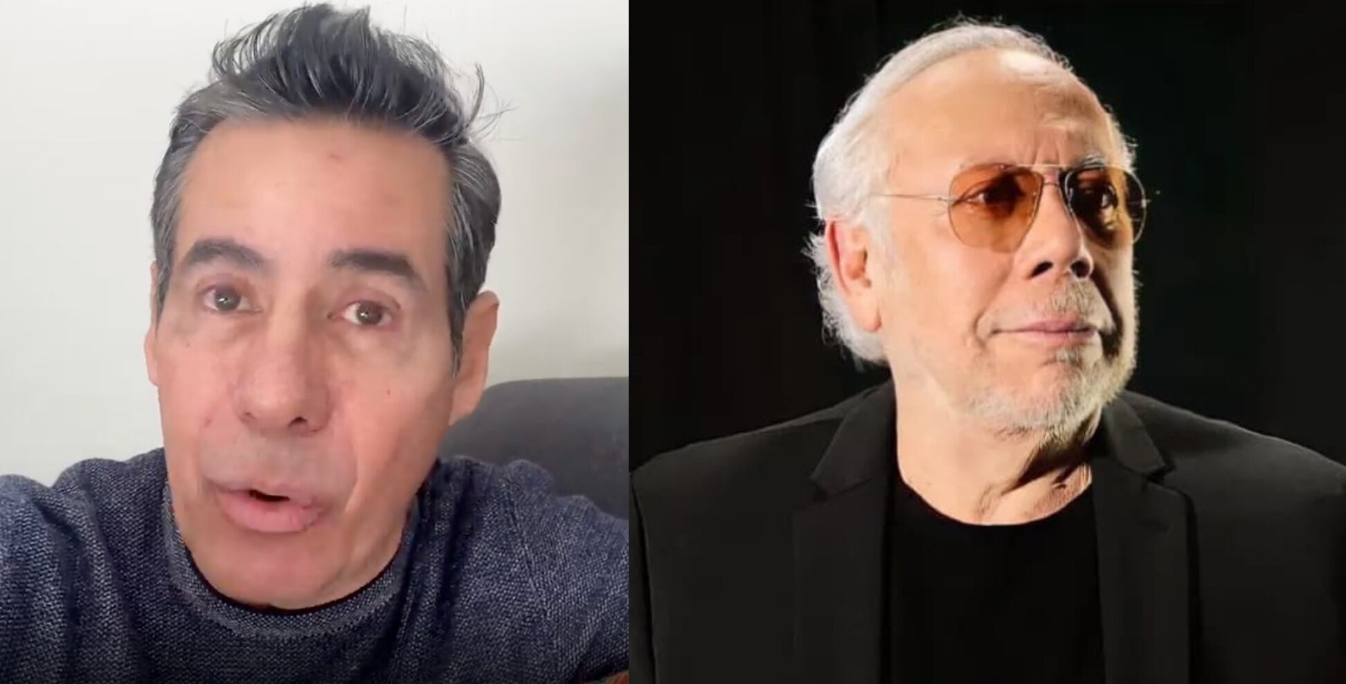 Yordi Rosado y Luis de Llano