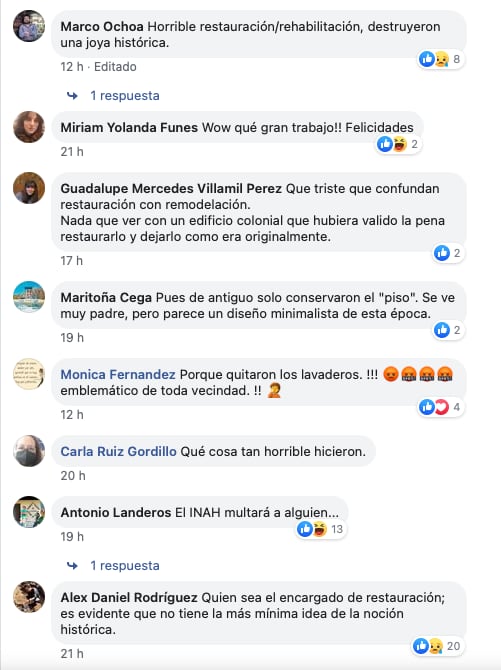 Captura de pantalla sobre rehabilitación de Manzanares 25/Facebook