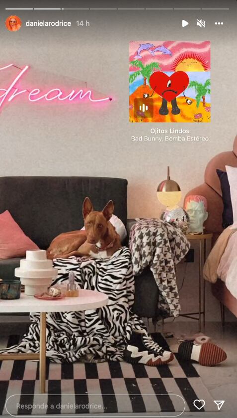 Daniela Rodrice muestra el spot perfecto con Lunna y Bad Bunny.