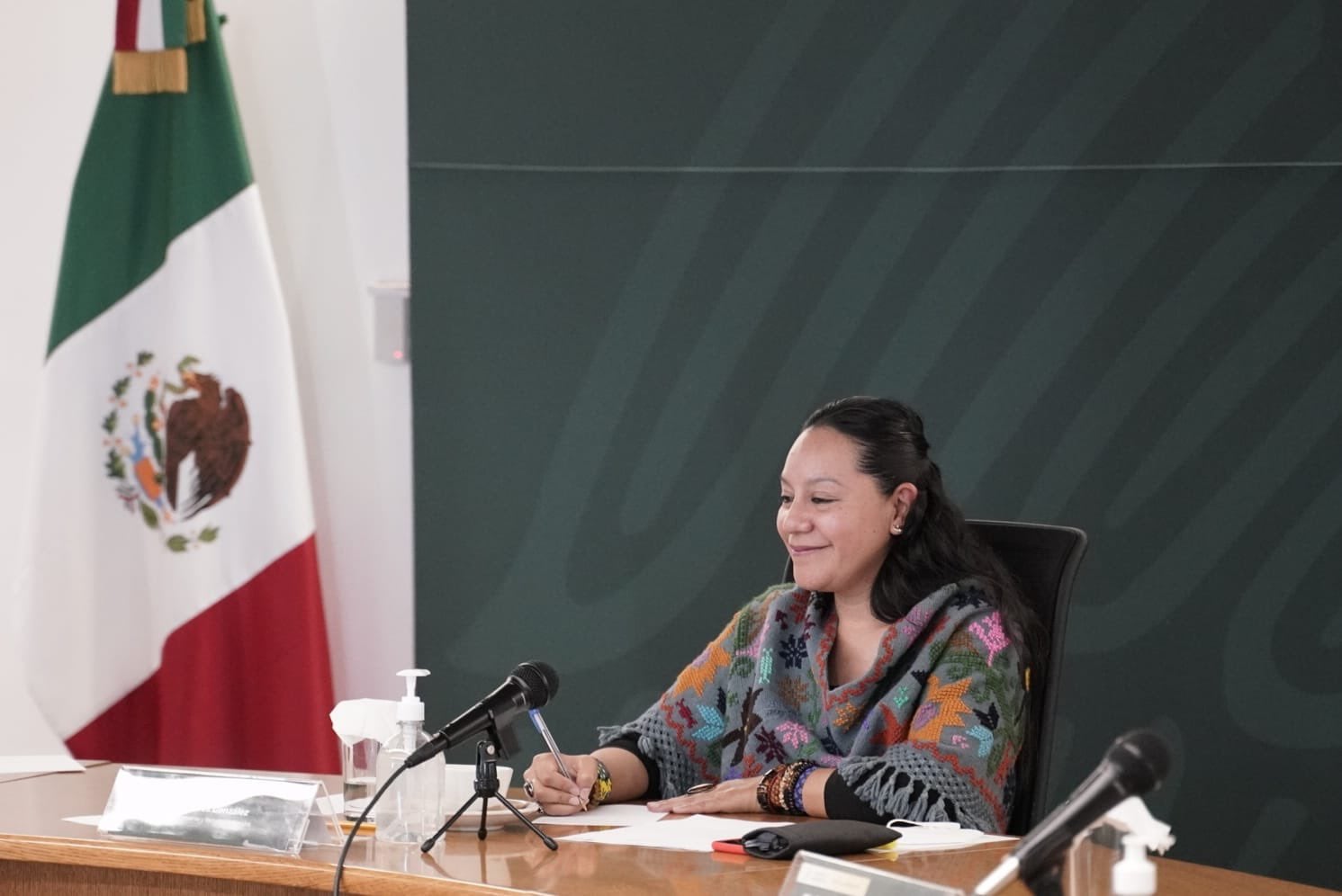 Maria Luisa Albores, secretaria de Medio Ambiente