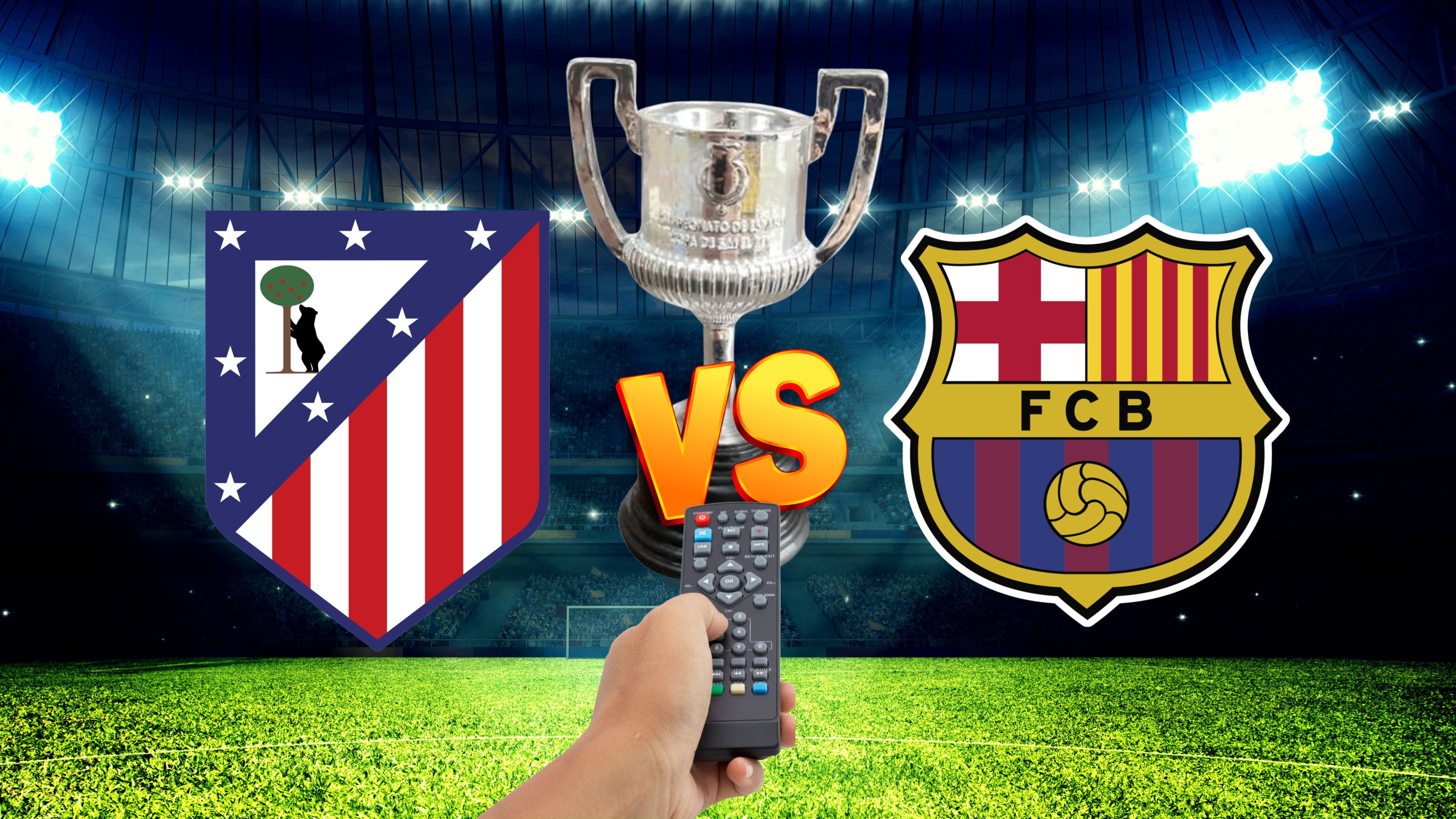 Atlético de Madrid vs FC Barcelona: Día, hora y canal para ver semifinales de la Copa del Rey