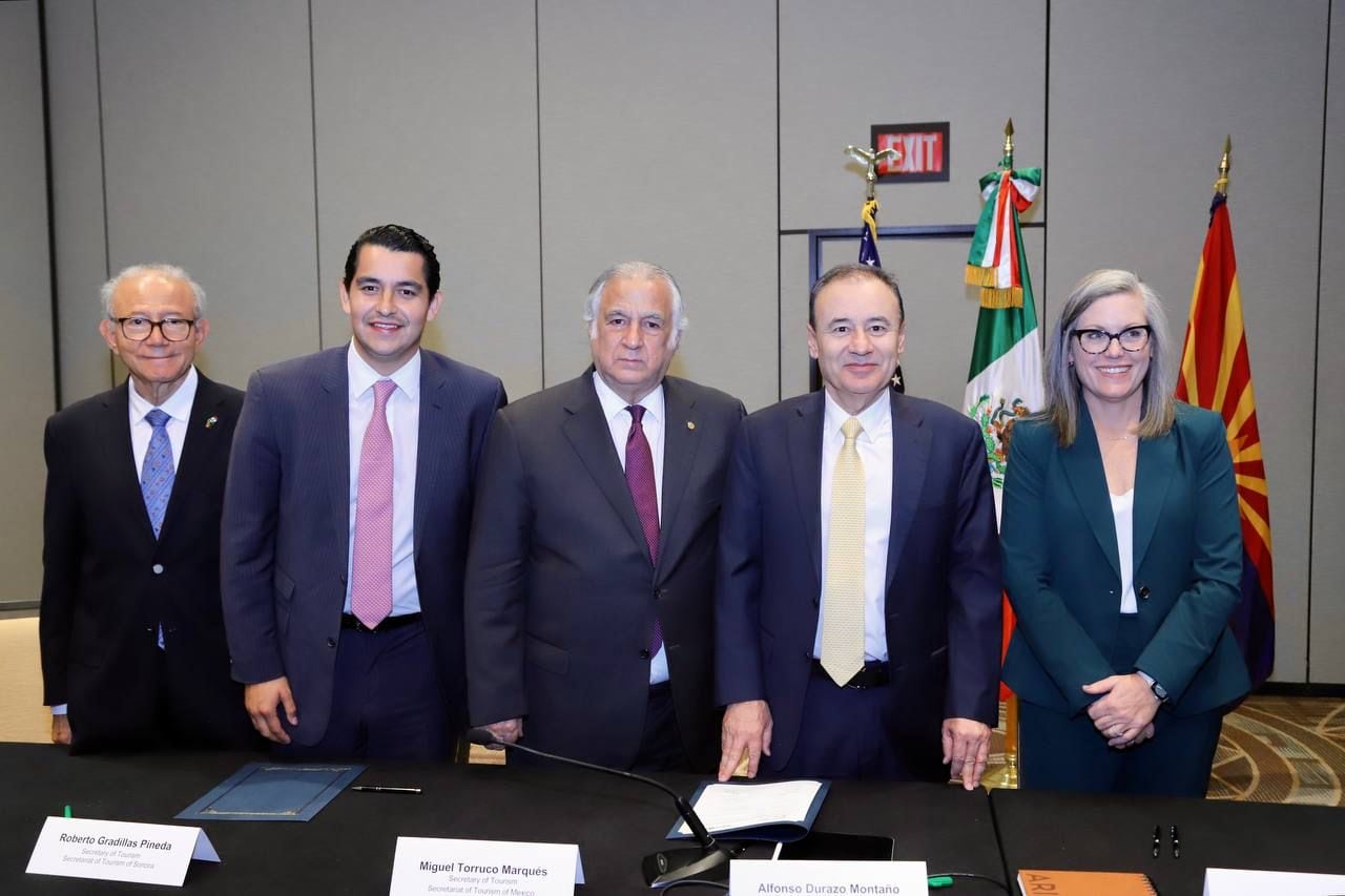 Firma de convenio turístico Sonora-Arizona