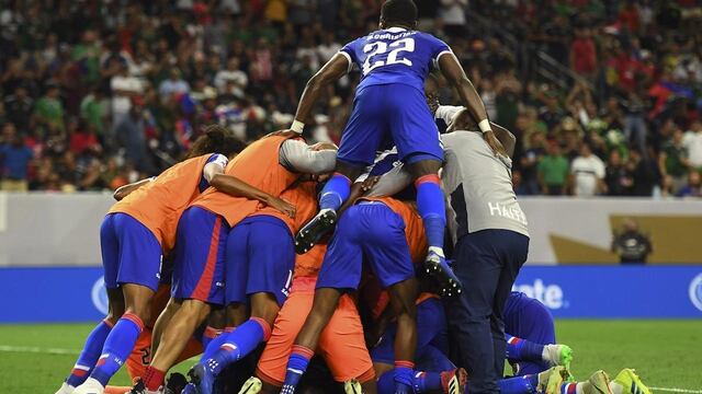 Haití dio la gran sorpresa de la Copa Oro