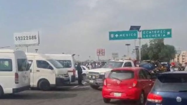 Bloqueo de transportistas en CDMX y Estado de México