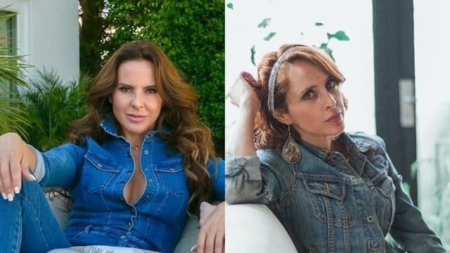 Kate del Castillo e Iran Castillo.