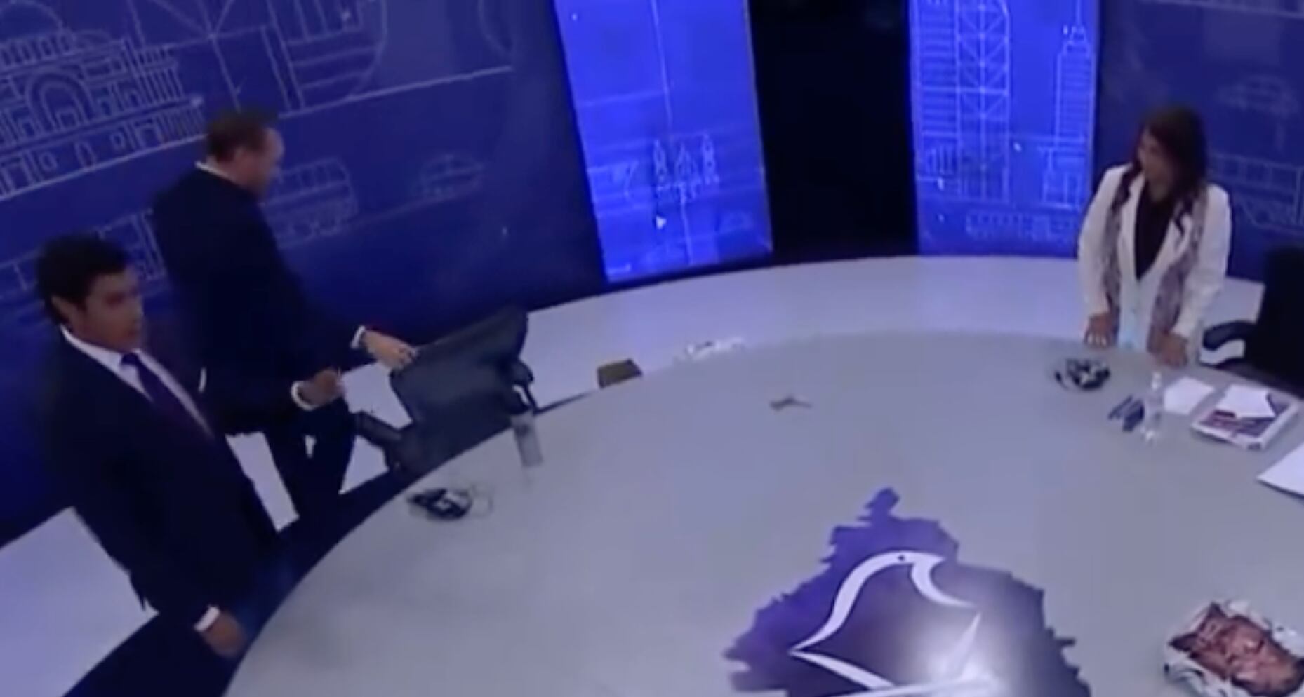 Clara Brugada y Santiago Taboada tras segundo debate CDMX