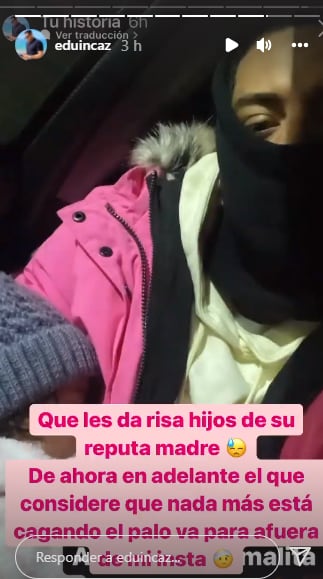 Eduin Caz bloqueará a haters