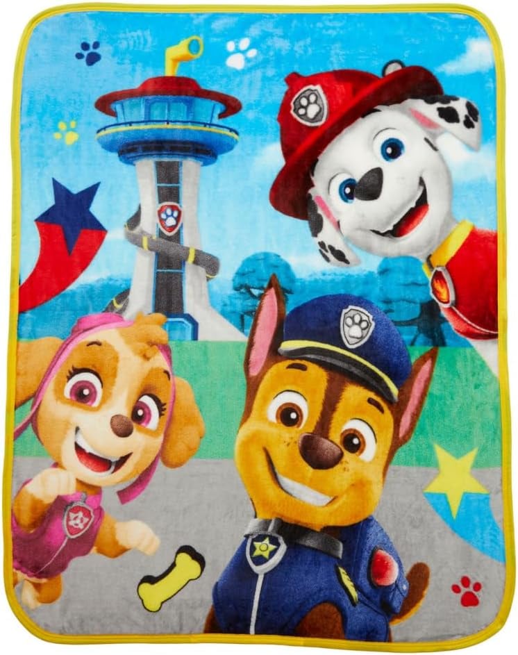 Cobertor de Paw Patrol de la base