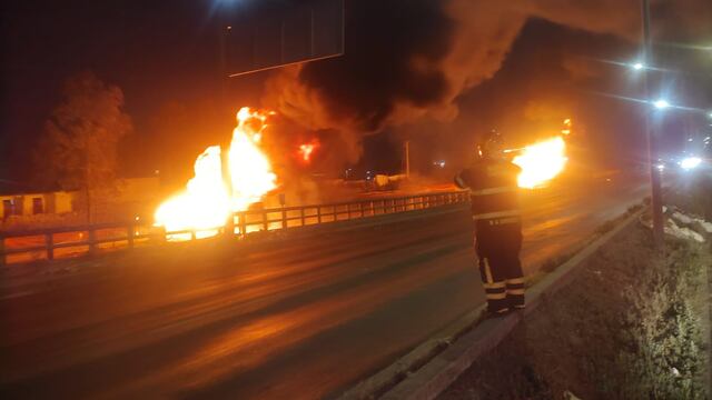 Incendio en el Río de los Remedios, Ecatepec
