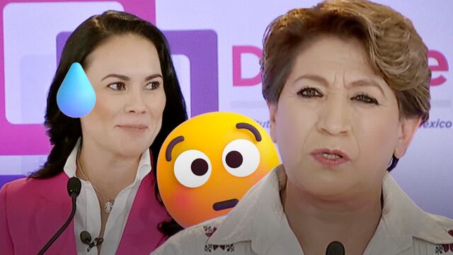 Segundo debate Estado de México: Delfina Gómez llamó frustrada a Alejandra del Moral por no ir requete bien en las encuestas