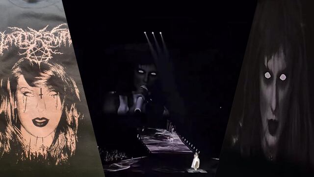 El nuevo visual de Taylor Swift satánica en The Eras Tour, ¿se inspiró en mercancía de México?
