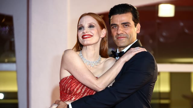 Oscar Isaac y Jessica Chastain