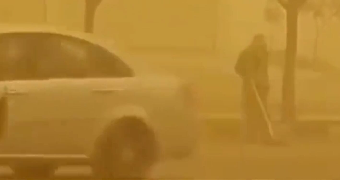 Tormenta de arena en Irak