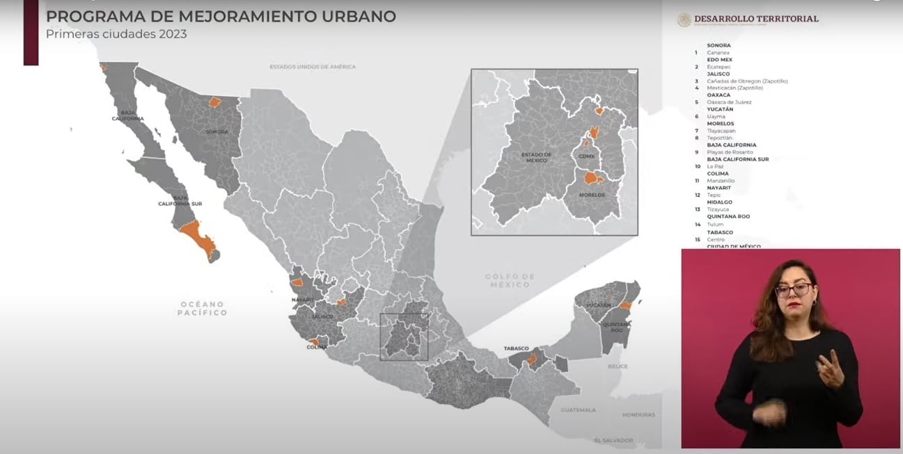 Programa de Mejoramiento Urbano de Sedatu