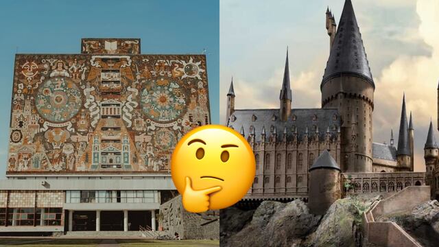 UNAM y Hogwarts tienen. varias similitudes, según usuarios