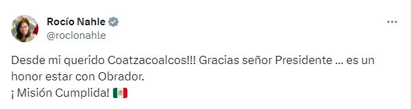 Rocío Nahle renuncia a la SE para contender por Veracruz
