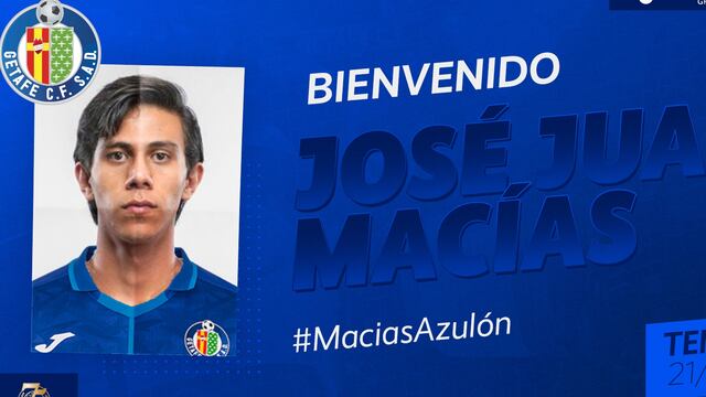 José Juan Macías es nuevo jugador del Getafe