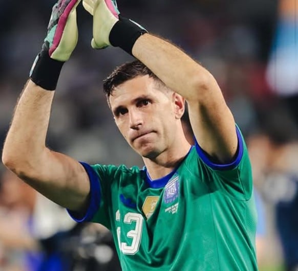 Emiliano Martínez, portero de Argentina