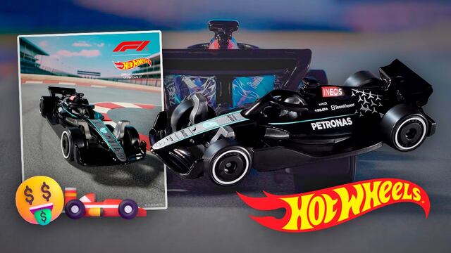 Hot Wheels de AMG Petronas F1