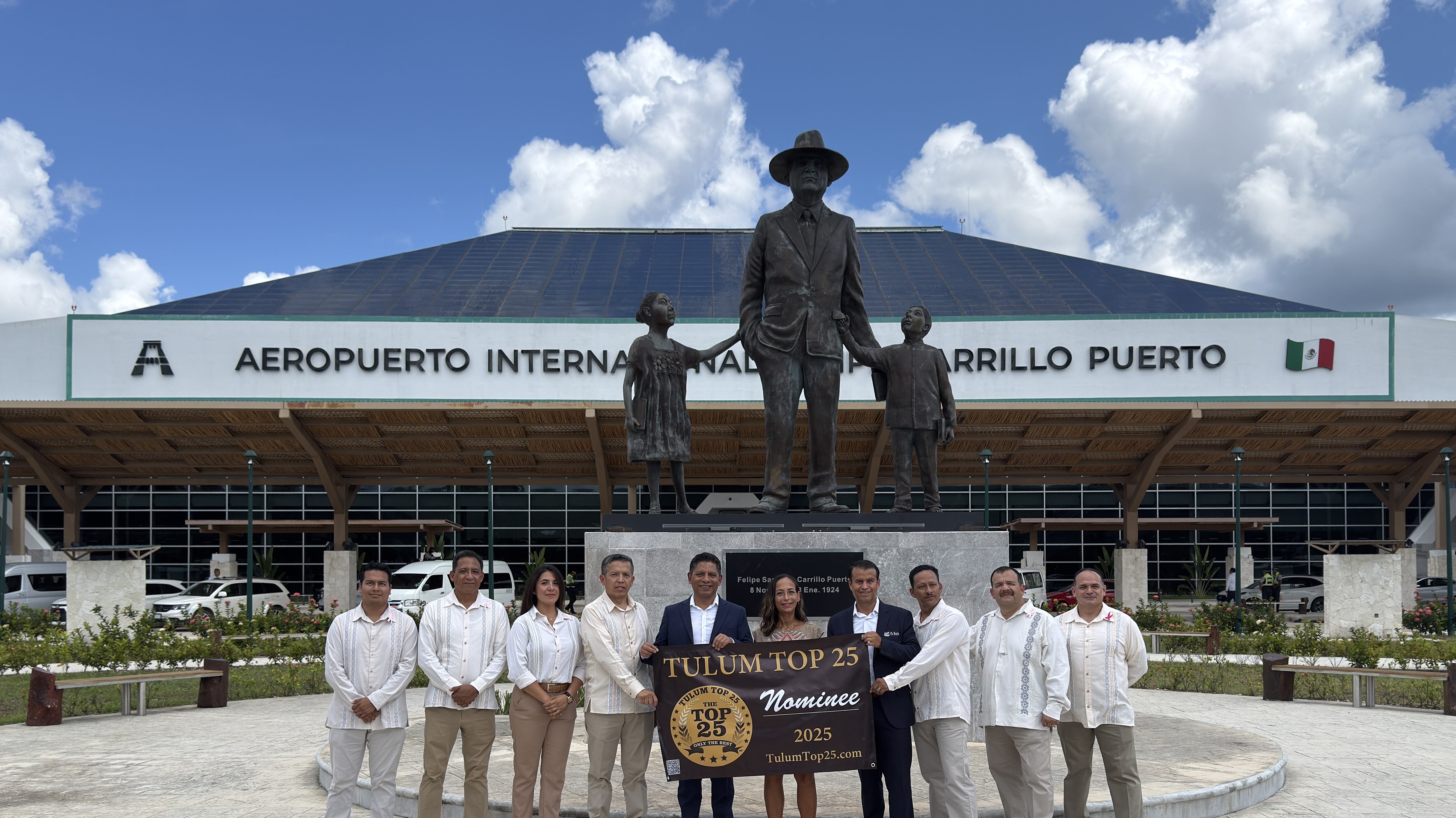 El Aeropuerto de Tulum “Felipe Carrillo Puerto” recibe premio internacional