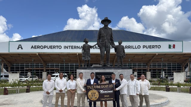 El Aeropuerto de Tulum “Felipe Carrillo Puerto” recibe el premio International Top 25 Airports 2025.